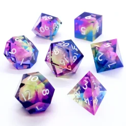 Critical Role Air Ashari Dice Set- Dice And Dice Bags