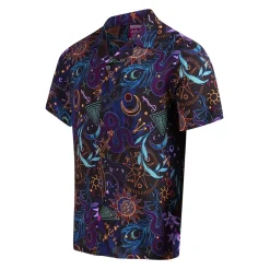 Critical Role Beauty of Exandria: Creation - Mollymauk Tealeaf Camp Shirt- Polo & Button Down Shirts