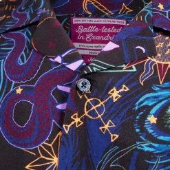 Critical Role Beauty of Exandria: Creation - Mollymauk Tealeaf Camp Shirt- Polo & Button Down Shirts