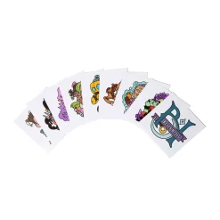Critical Role Bells Hells Chibi Vinyl Decals Set 9-Pack- Decals And Stickers