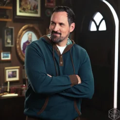 Critical Role Bells Hells Collection: Chetney Pock O'Pea Pullover Knit Hoodie- Sweaters & Hoodies
