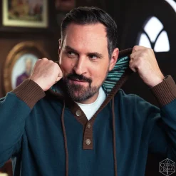 Critical Role Bells Hells Collection: Chetney Pock O'Pea Pullover Knit Hoodie- Sweaters & Hoodies