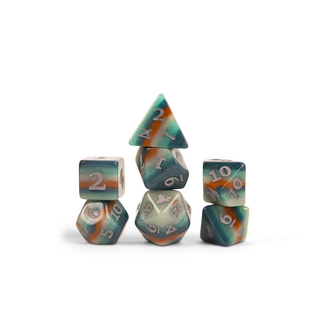 Critical Role Bells Hells Dice Set: Chetney Pock O'Pea- Dice And Dice Bags