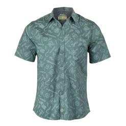 Critical Role Bells Hells Weapons Button Down Short Sleeve Shirt- Polo & Button Down Shirts