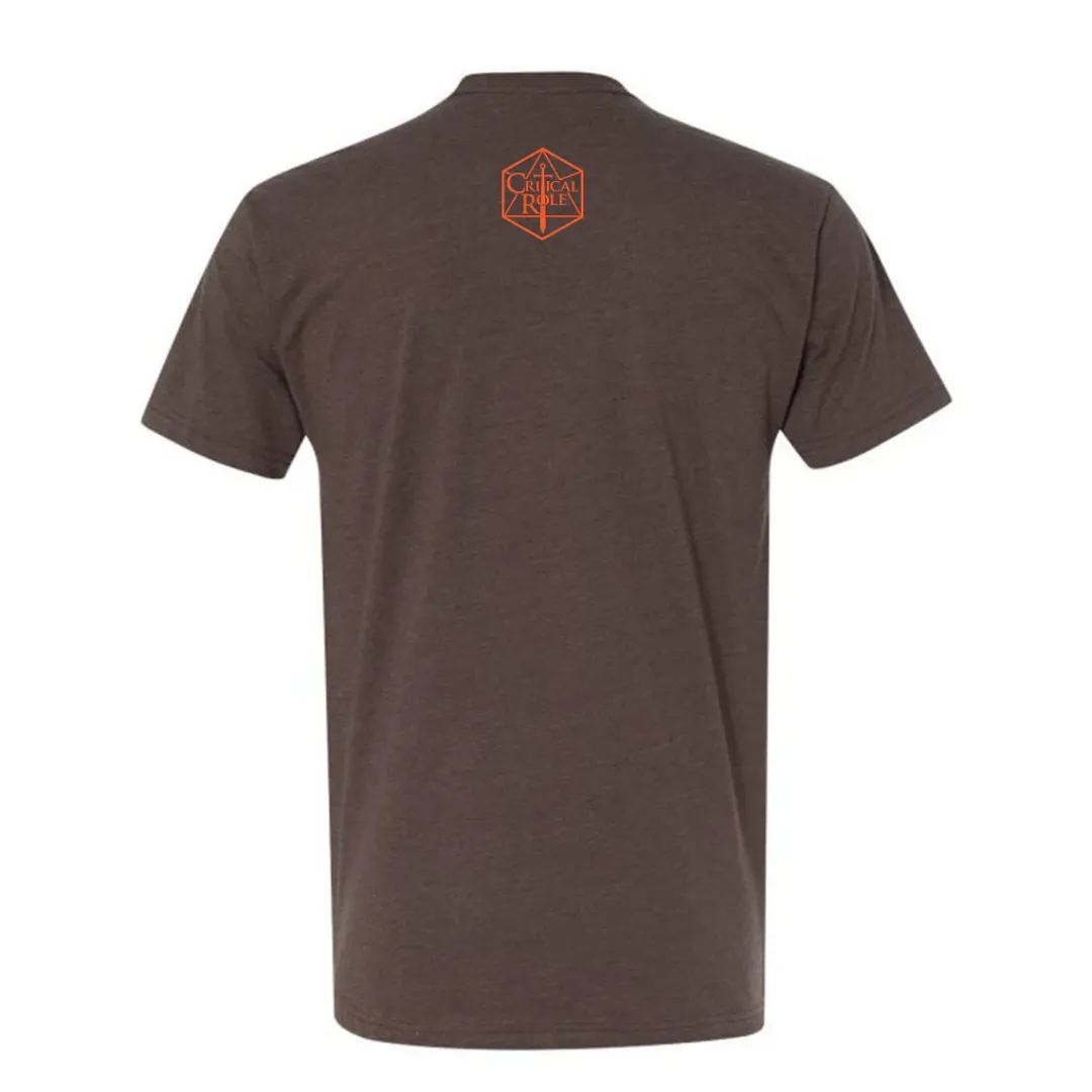Critical Role Caleb Widogast "Home Is Where the Heart Is" T-Shirt- T-shirts