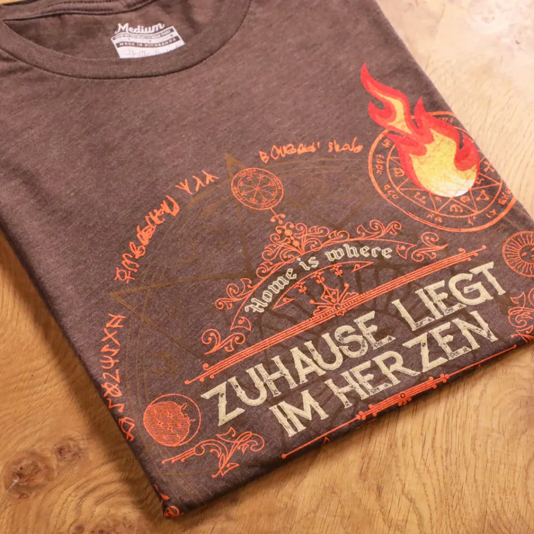 Critical Role Caleb Widogast "Home Is Where the Heart Is" T-Shirt- T-shirts