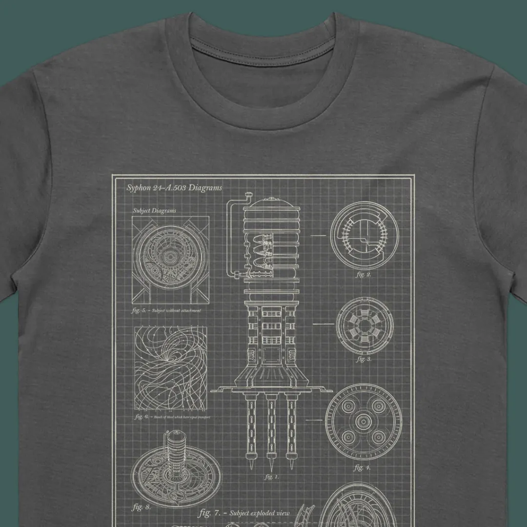 Critical Role Candela Obscura Blueprint T-Shirt- T-shirts