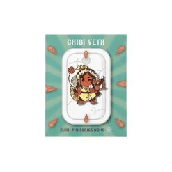 Critical Role Chibi Pin No. 10 - Veth Brenatto- Pins