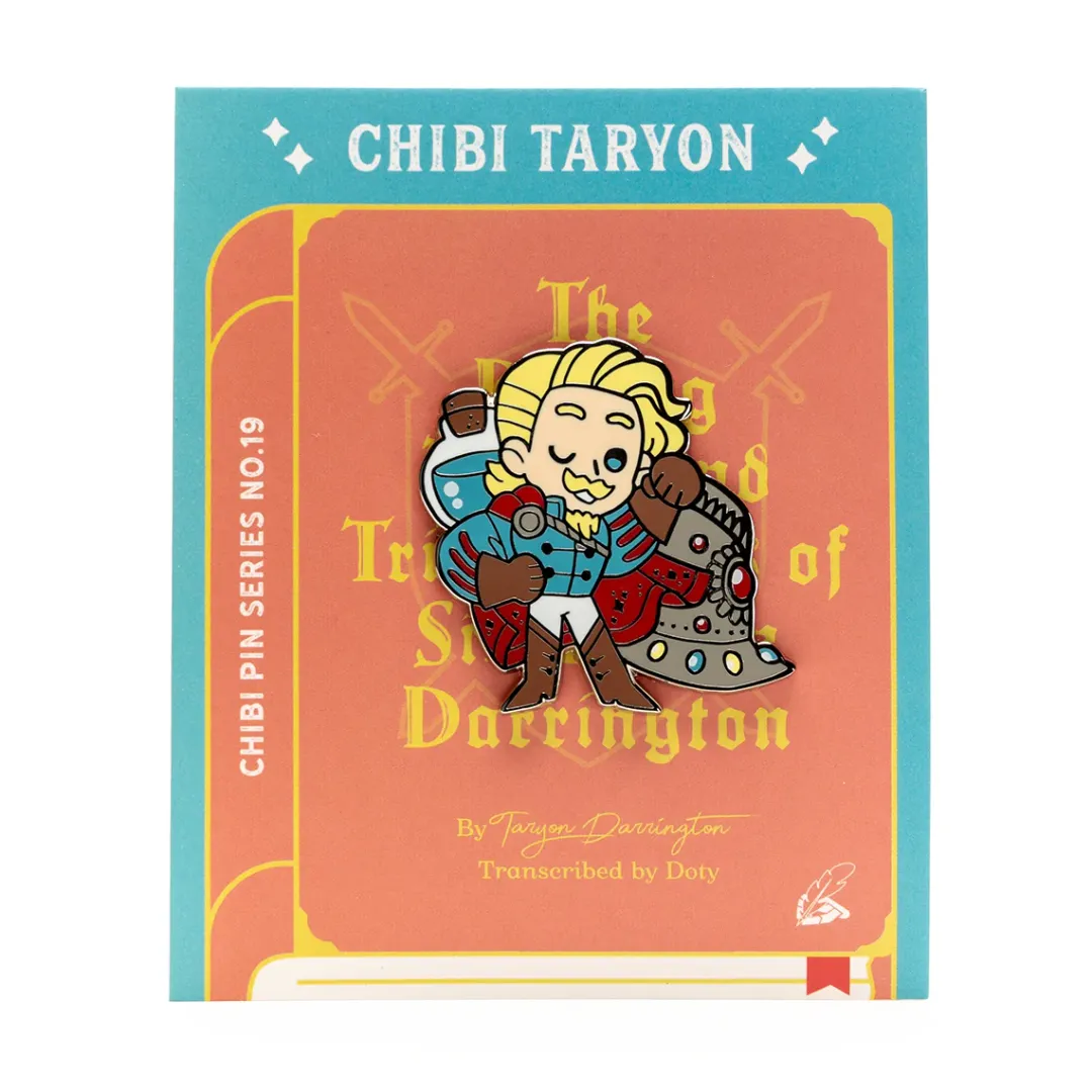 Critical Role Chibi Pin No. 19 - Taryon Darrington- Pins