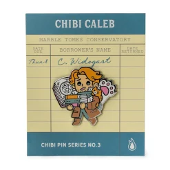 Critical Role Chibi Pin No. 3 - Caleb Widogast- Pins
