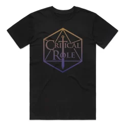 Critical Role Gradient Logo T-Shirt- T-shirts