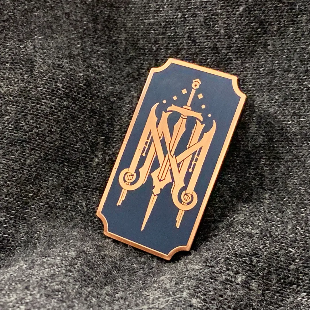 Critical Role Pin No. 3 - Mighty Nein Crest- Pins