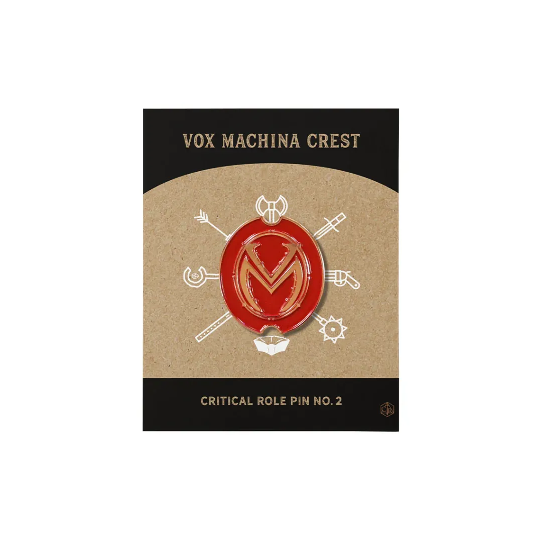 Critical Role Pin No. 2 - Vox Machina Crest- Pins