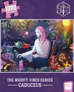 Critical Role : The Mighty Vibe Series - Caduceus Clay 1000-Piece Jigsaw Puzzle- Puzzles And Games