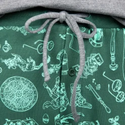 Critical Role Ultra Soft Forest Green Pajama Lounge Set- Pajamas & Robes