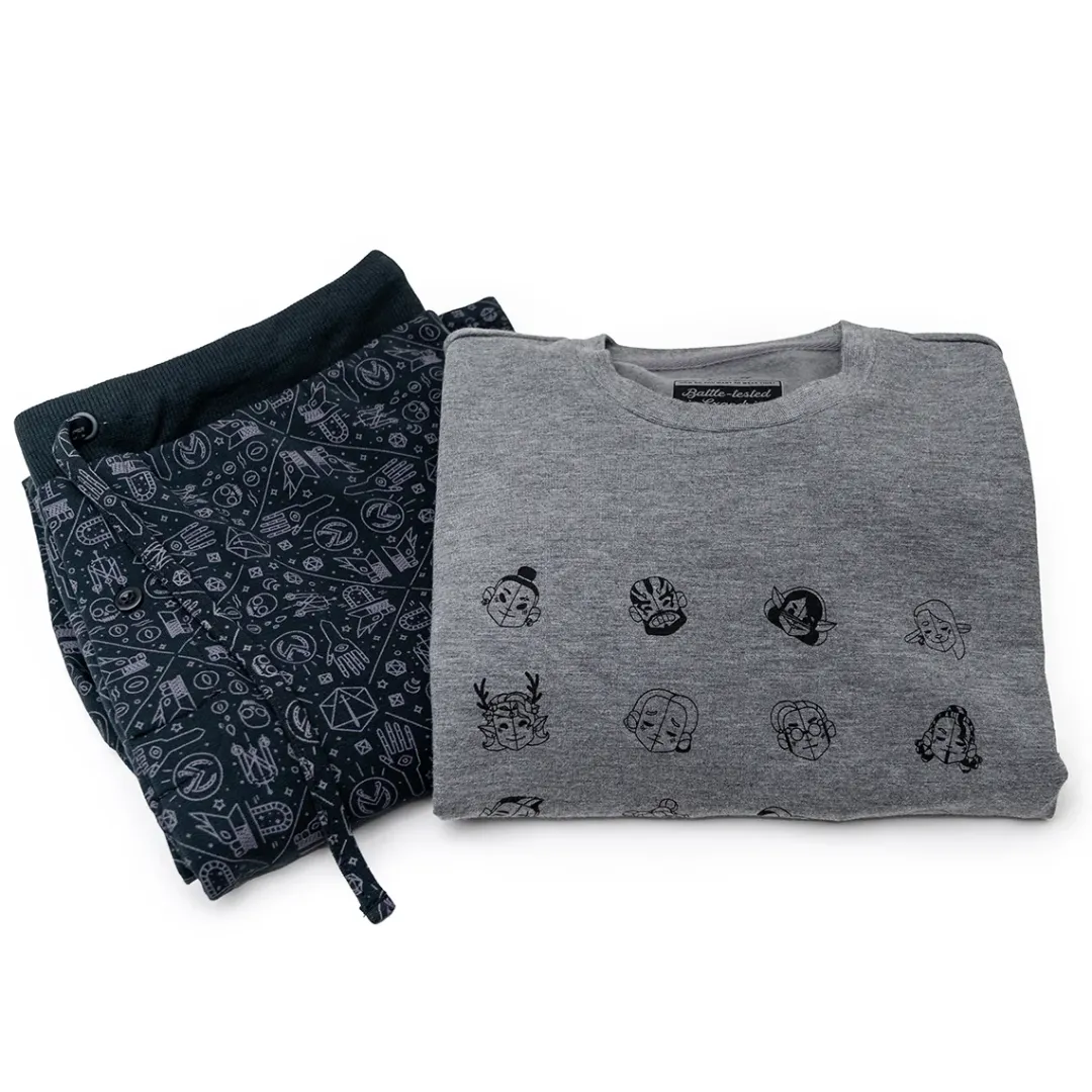 Critical Role Ultra Soft Lounge Set- Pajamas & Robes