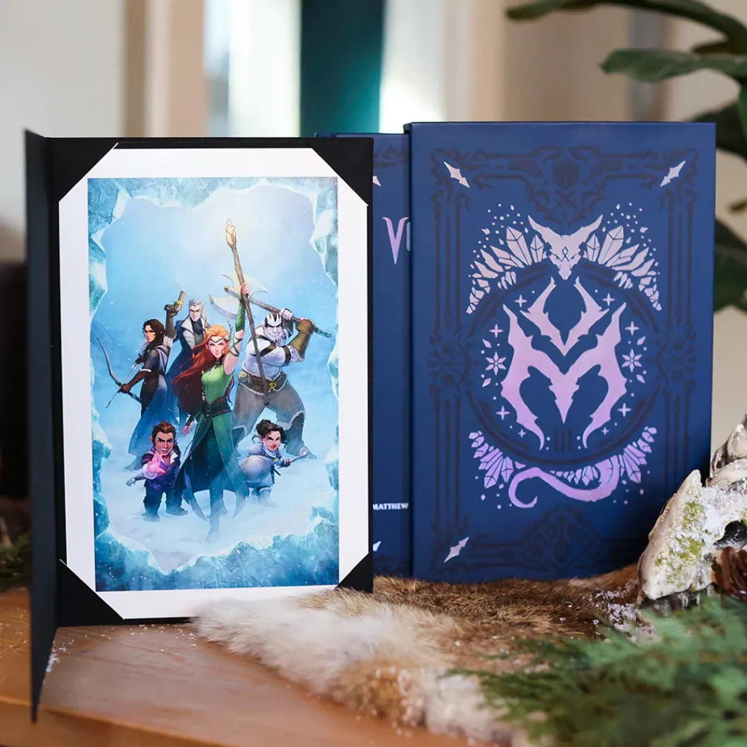 Critical Role : Vox Machina Origins Volume 3 Limited Edition Hardcover- Books