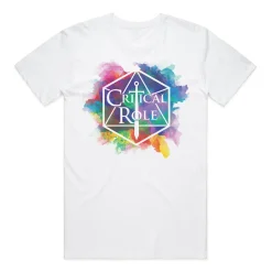 Critical Role Watercolor Logo T-Shirt- T-shirts