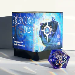 Critical Role Luxon Beacon Oversized d20- Dice And Dice Bags