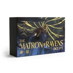 Critical Role Matron of Ravens Dice Set- Dice And Dice Bags