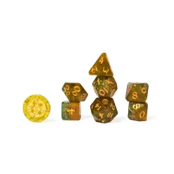 Critical Role Mighty Nein Dice Set: Nott the Brave- Dice And Dice Bags
