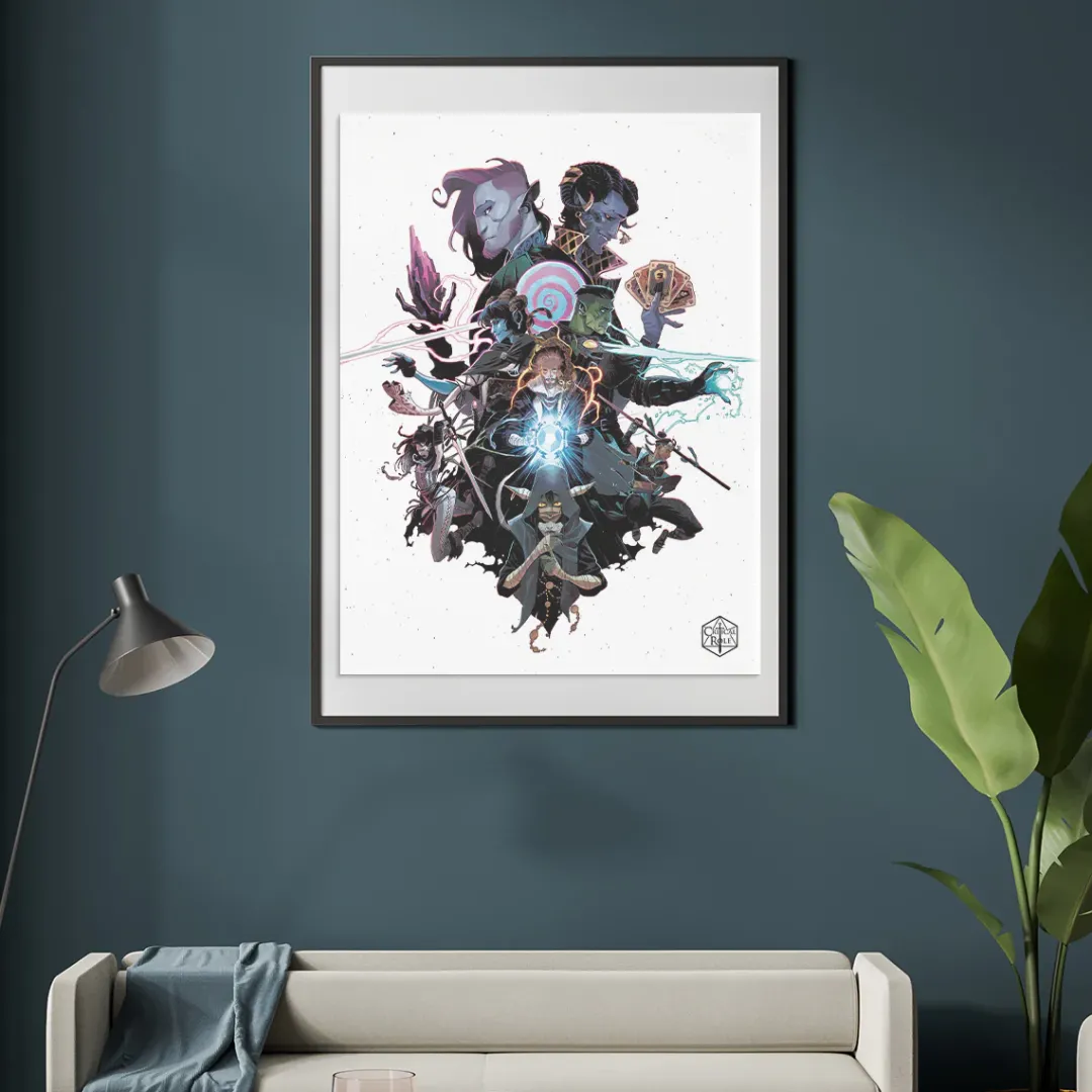 Critical Role Mighty Nein 50th Episode Art Print by Matteo Scalera & Moreno Dinisio- Prints