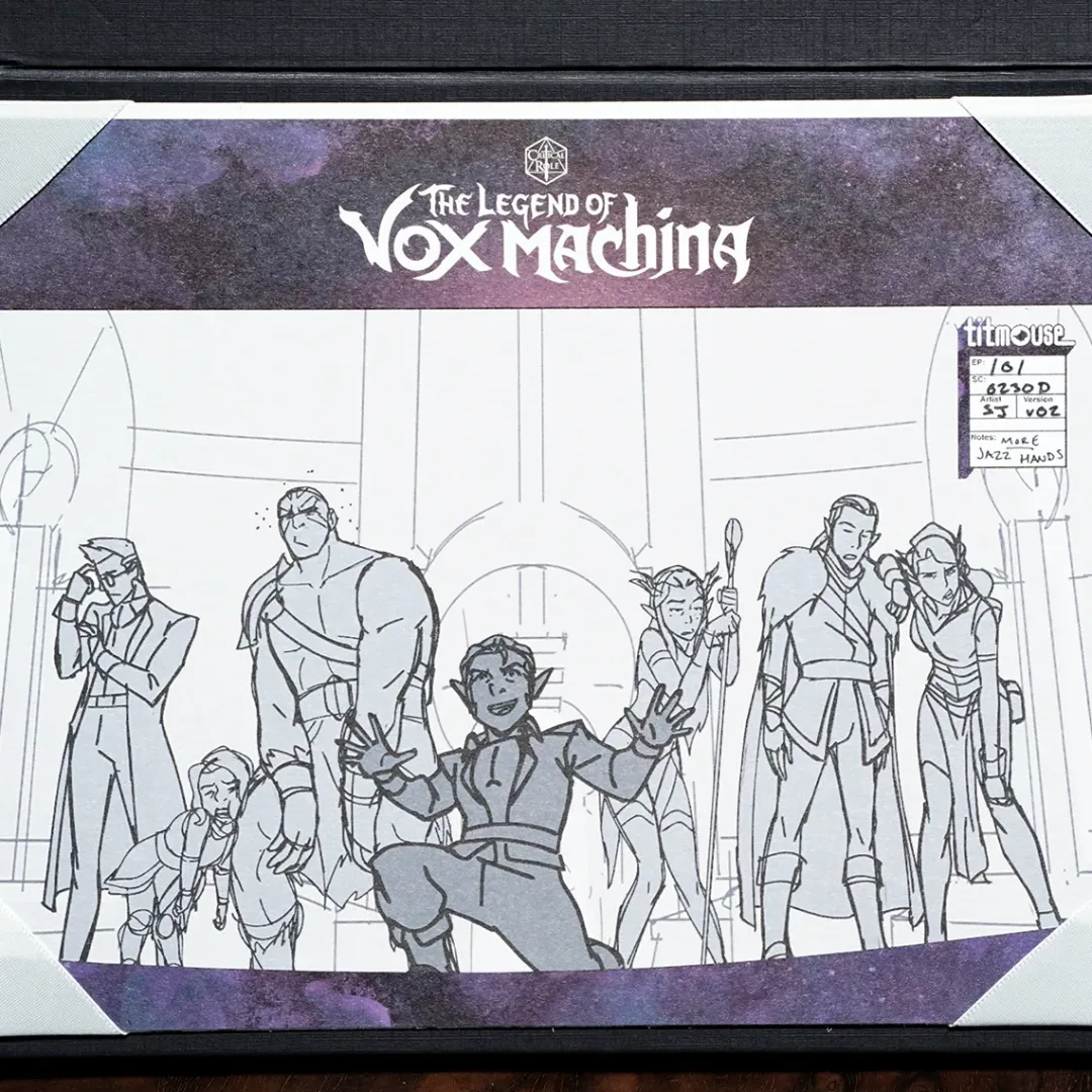 Critical Role The Legend of Vox Machina 8x10 Art Print- Prints