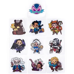 Critical Role Vox Machina Chibi Vinyl Decals Set 10-Pack- Decals And Stickers