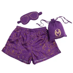 Critical Role Vox Machina Collection: Scanlan Shorthalt Boxers & Sleep Mask Set- Pajamas & Robes|Headwear