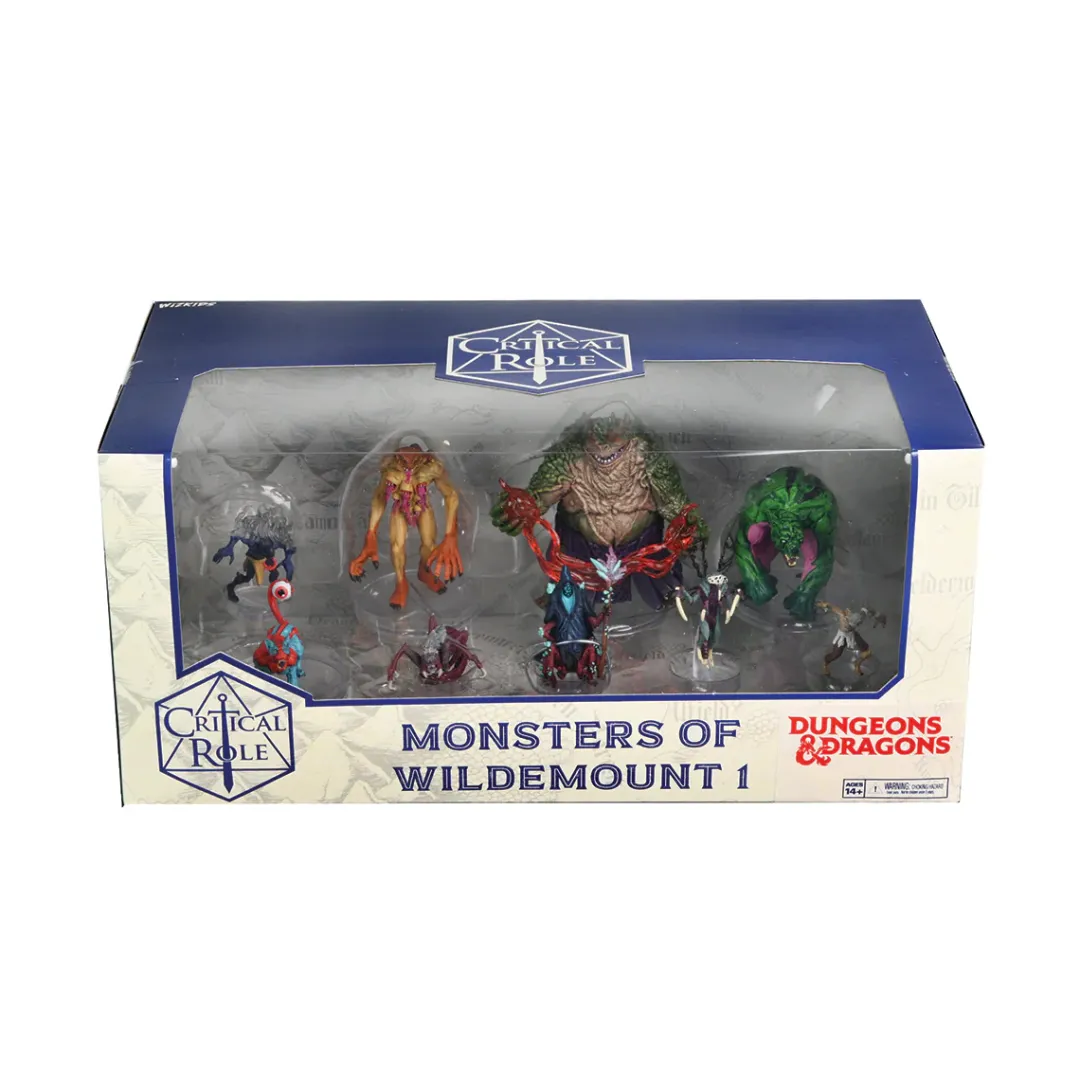 Critical Role WizKids Minis: Monsters of Wildemount Set I- Miniatures